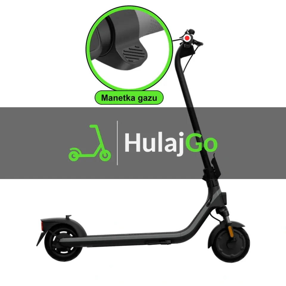 Segway E2 Plus - w powiększeniu manetka gazu (wymiana manetki)