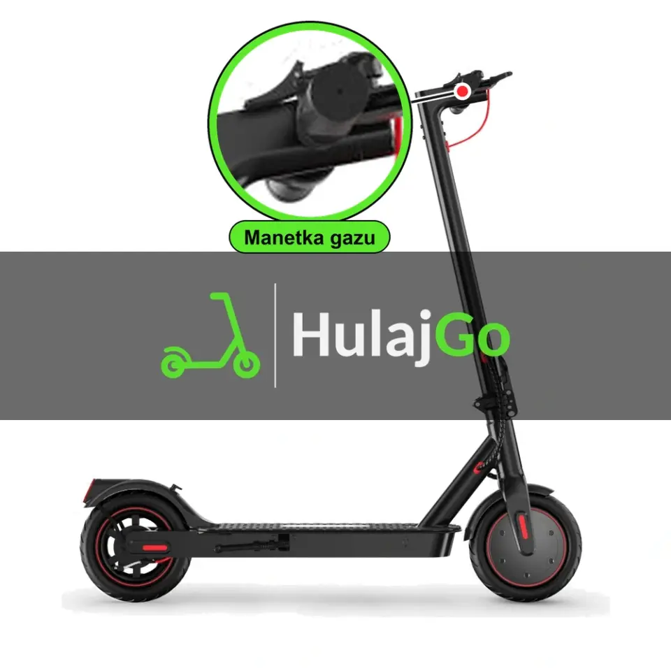 iScooter i8 - w powiększeniu manetka gazu (wymiana manetki)