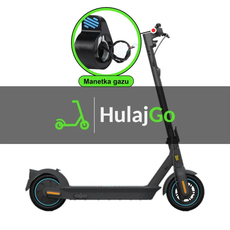 Segway Max G30 - w powiększeniu manetka gazu (wymiana manetki)