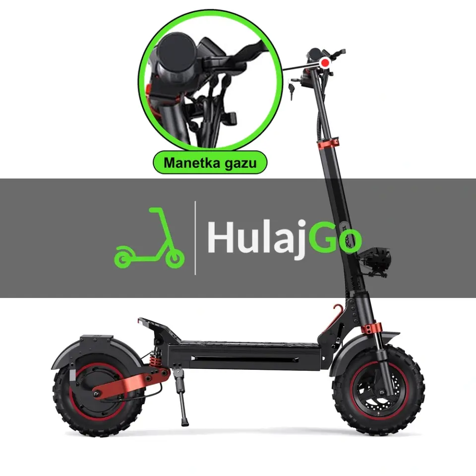 iScooter iX5S - w powiększeniu manetka gazu (wymiana manetki)