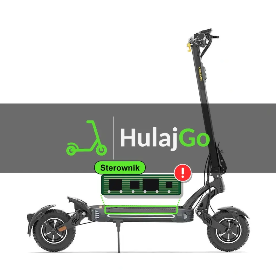 Ausom SR1 - zaznaczony sterownik (naprawa elektroniki)